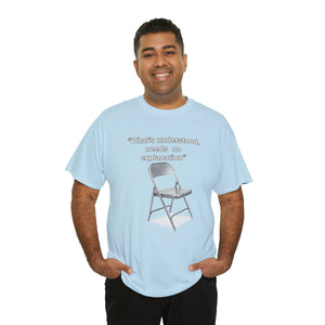 FAFO Folding Chair 1 - Montgomery Edition - Unisex Heavy Cotton Tee